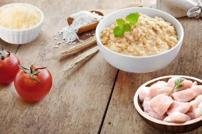 Resep Nasi Tim Ayam untuk Bayi 9 Bulan
