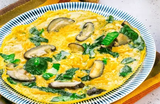 Resep Omelet Jamur Pakcoy: Praktis untuk Anak