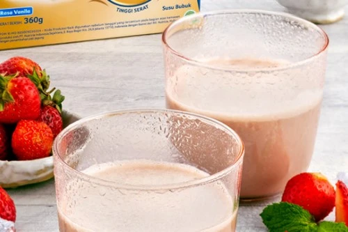 Resep Strawberry Milk Tea