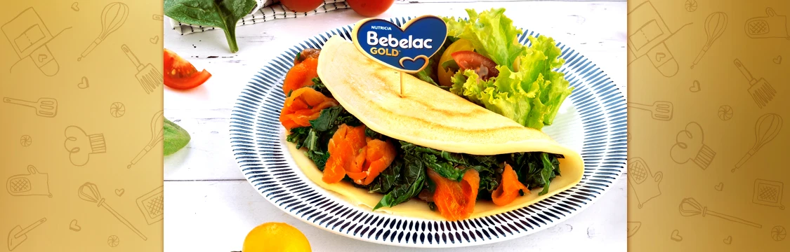 Resep Spinach Salmon Pancake