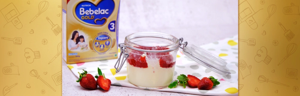 Resep Panna Cotta Strawberry
